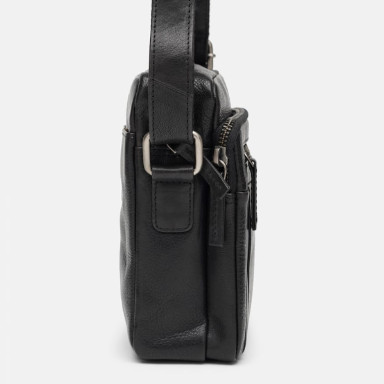 Men's leather bag Ricco Grande 1FSL-931-black