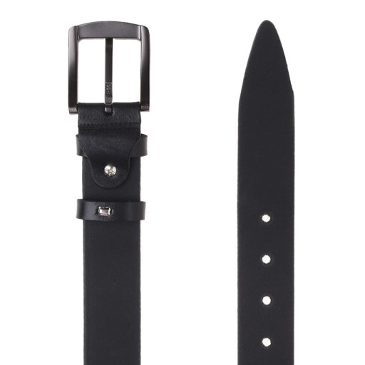 Чоловічий шкіряний ремінь Borsa Leather 125v1gen45