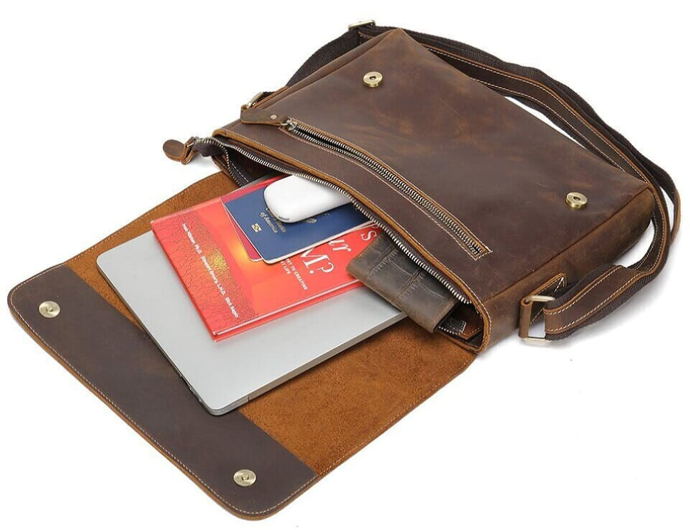 Сумка чоловіча crazy horse Vintage 14780