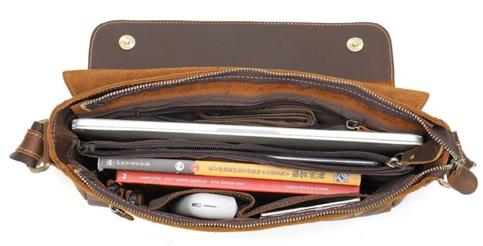 Сумка чоловіча crazy horse Vintage 14780