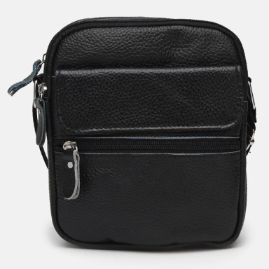 Men's leather bag Keizer K11812-black