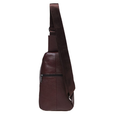 Men's leather backpack Keizer K12096-brown