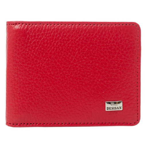 Обложка для новых автодокументов Desisan 304-04 красный флотар