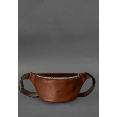 Kanny Leather Fanny Pack Light Brown