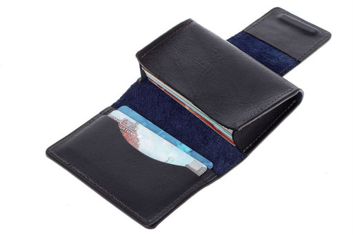 Візитниця на магніті, глянець, синій GP