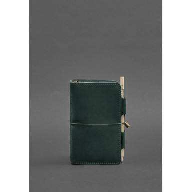 Leather notebook (Soft-beech) 3.0 green