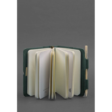 Leather notebook (Soft-beech) 3.0 green