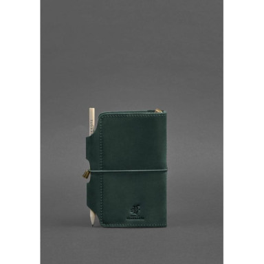 Leather notebook (Soft-beech) 3.0 green