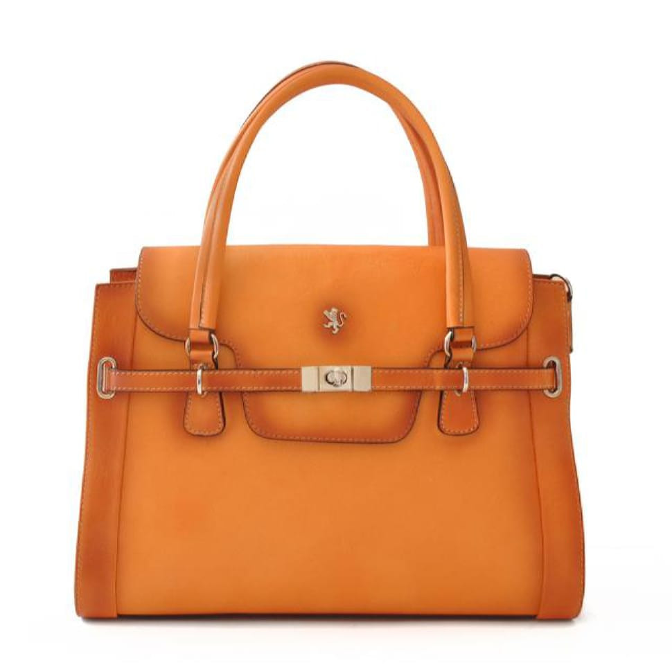 Pratesi BAR305 - Handbag Baratti в цукерки Bruce Orange