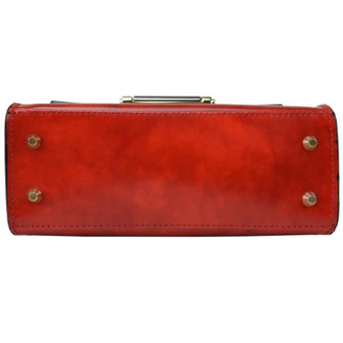 Pratesi RCF146 - Miss Impruneta R146 Lady Bag in cow leather Miss Impruneta R146 Coffee