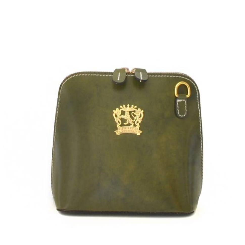Pratesi RVS467 - Volterra Radica Woman Clutches in cow leather Radica Dark Green