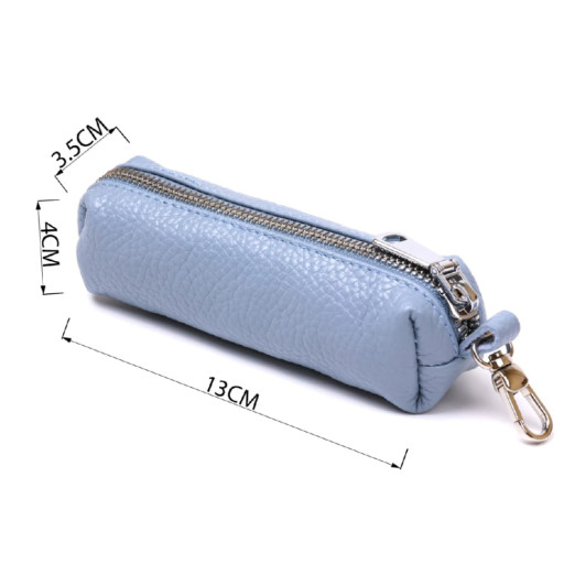 Добротна шкіряна ключниця Shvigel 16542 Синій