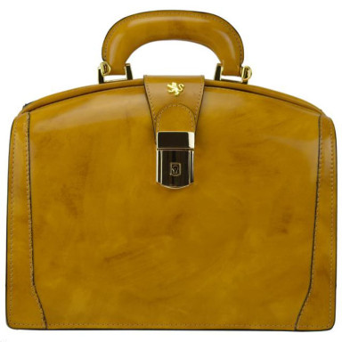 Pratesi RSE120/29T - Miss Brunelleschi R120/29T Bag in cow leather Miss Brunelleschi R120/29T Mustard