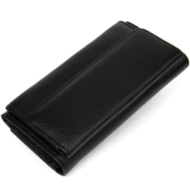 Добротный женский кошелек ST Leather 19375 Черный