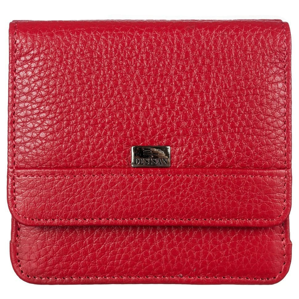 Гаманець жіночий шкіряний Desisan 753-04 червоний флотар
