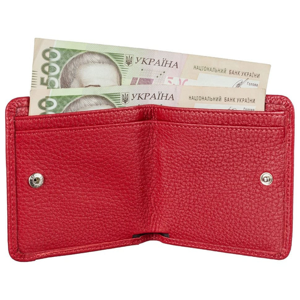 Гаманець жіночий шкіряний Desisan 753-04 червоний флотар