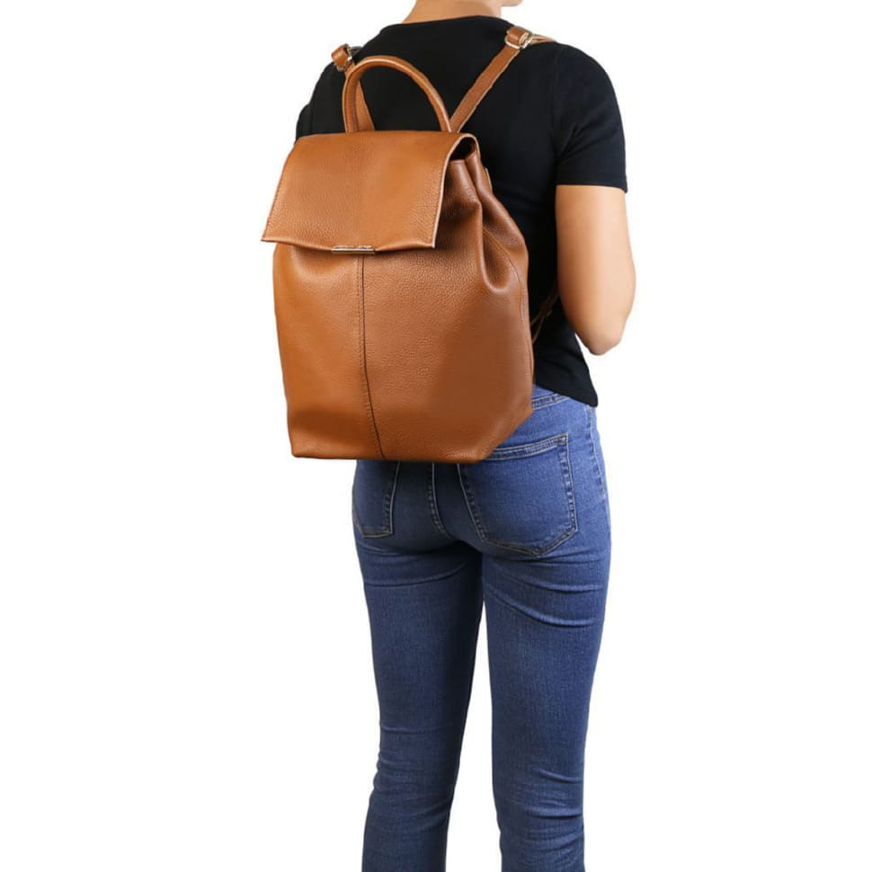 TL Bag М'який шкіряний жіночий рюкзак Tuscany TL141706