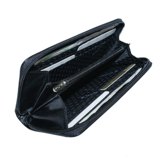 Шкіряне портмоне Viasorte 2250 nero чорний