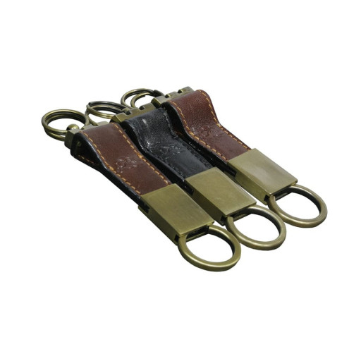 Брелок шкіряний Italico 2542 чорний