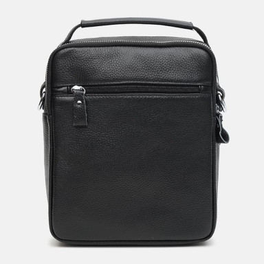 Men's leather bag Keizer K18209bl-black