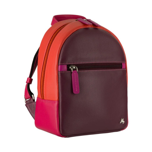 Жіночий шкіряний рюкзак Visconti S46 Molly (Plum)