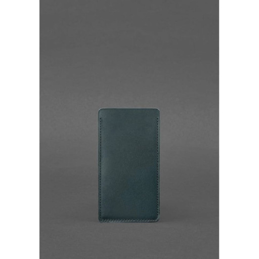 Шкіряний чохол для iPhone 12 Зелений Краст