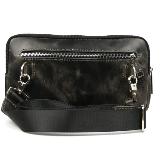 Кожаная поясная сумка TARWA на карабинах RJv-1819-4lx