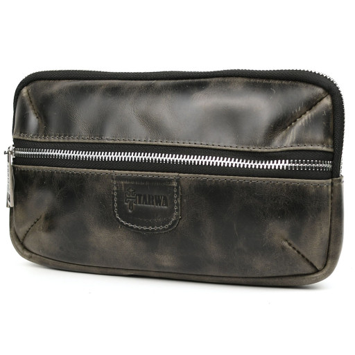 Кожаная поясная сумка TARWA на карабинах RJv-1819-4lx