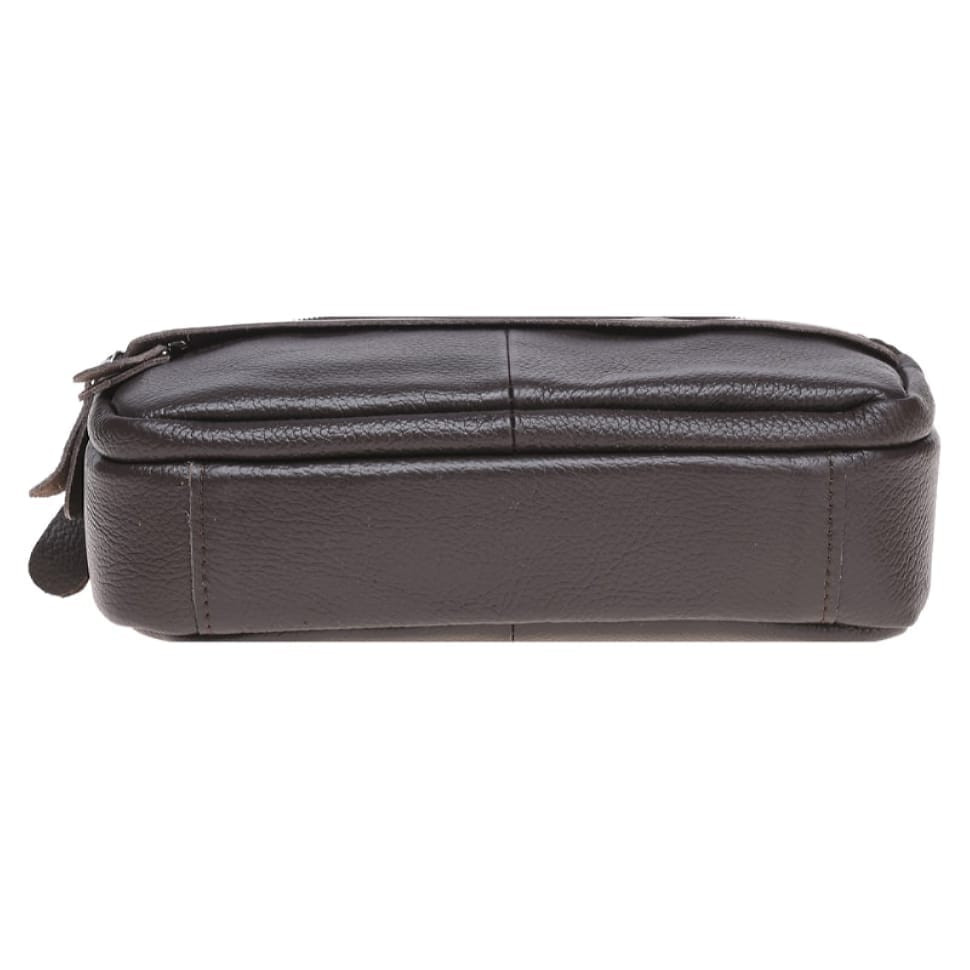 Чоловіча шкіряна сумка Borsa Leather k1t823-brown