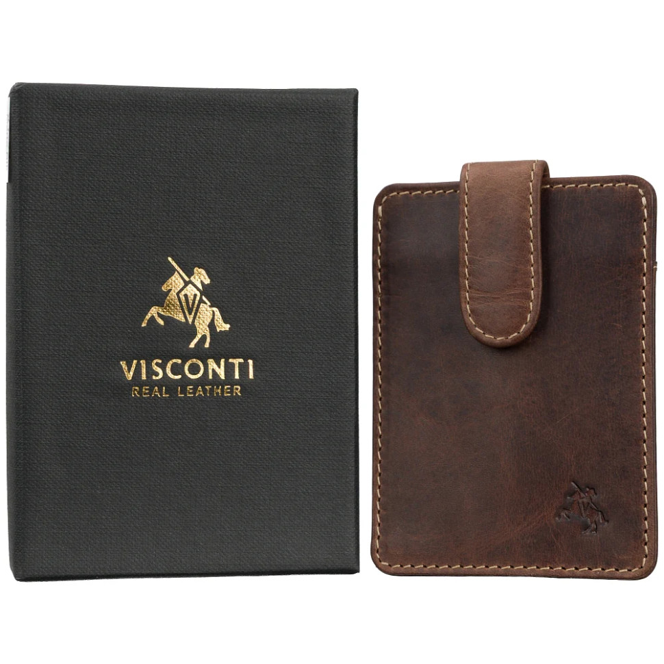 Картхолдер Visconti VT92 Arturo (Chestnut Brown)