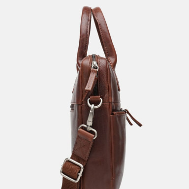 Мужская кожаная сумка Ricco Grande 1FSL-1052-brown