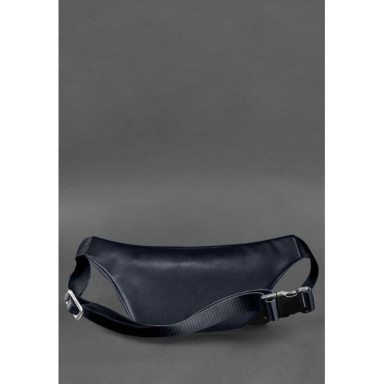 Kanny Leather Fanny Pack Blue