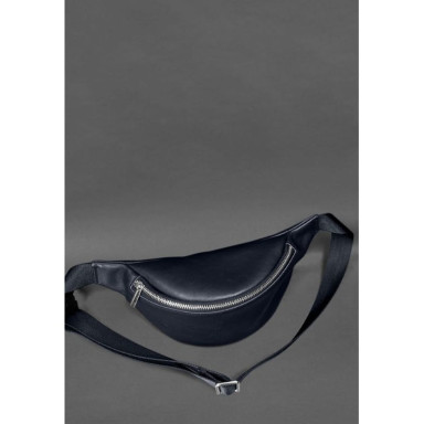 Kanny Leather Fanny Pack Blue