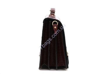 Elegant men's briefcase under the skin of 