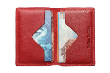 CardCase cartolina gloss red Grande Pelle 303660