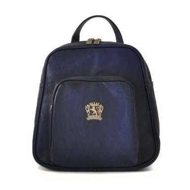 Pratesi BBL185 - Sirmione Backpack in cowhide leather Bruce Blue
