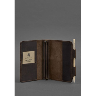 Leather notebook (Soft-beech) 3.0 dark brown