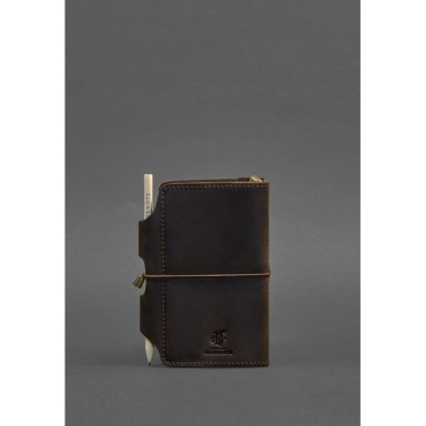Leather notebook (Soft-beech) 3.0 dark brown