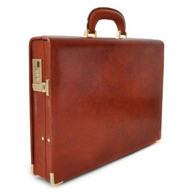 Pratesi RBE317/S - Machiavelli Small Attach Case in cow leather Radica Electric Blue