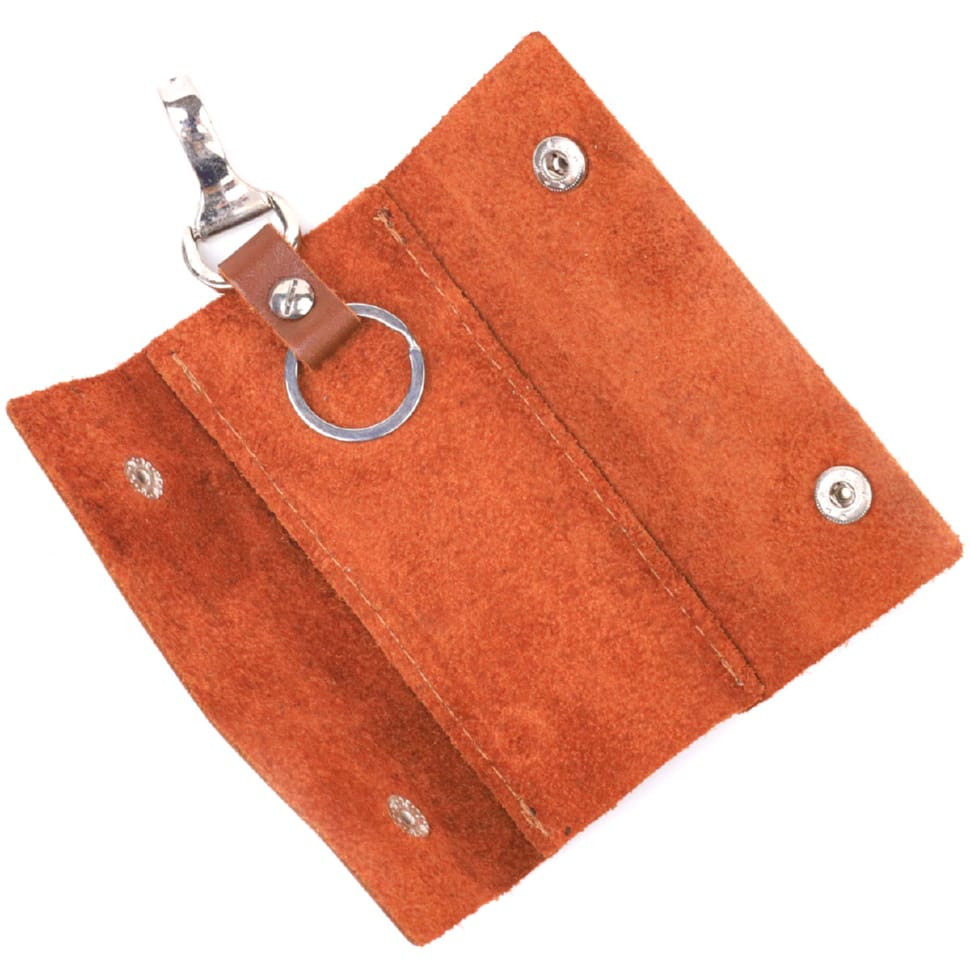 Модна шкіряна ключниця Shvigel 16543 Сірий