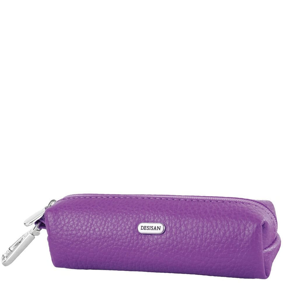 Ключниця шкіряна Desisan 207-413 фіолетовий флотар