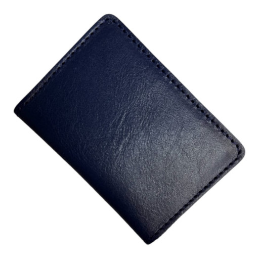 Синя шкіряна обкладинка для прав Newery N2216GBL