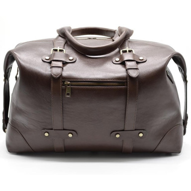 Travel bag made of genuine leather TARWA, TB-5764-4lx