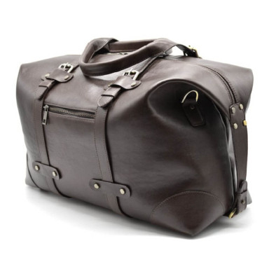 Travel bag made of genuine leather TARWA, TB-5764-4lx
