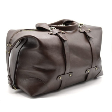 Travel bag made of genuine leather TARWA, TB-5764-4lx