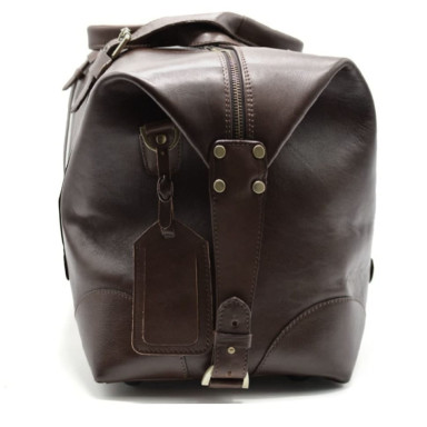 Travel bag made of genuine leather TARWA, TB-5764-4lx