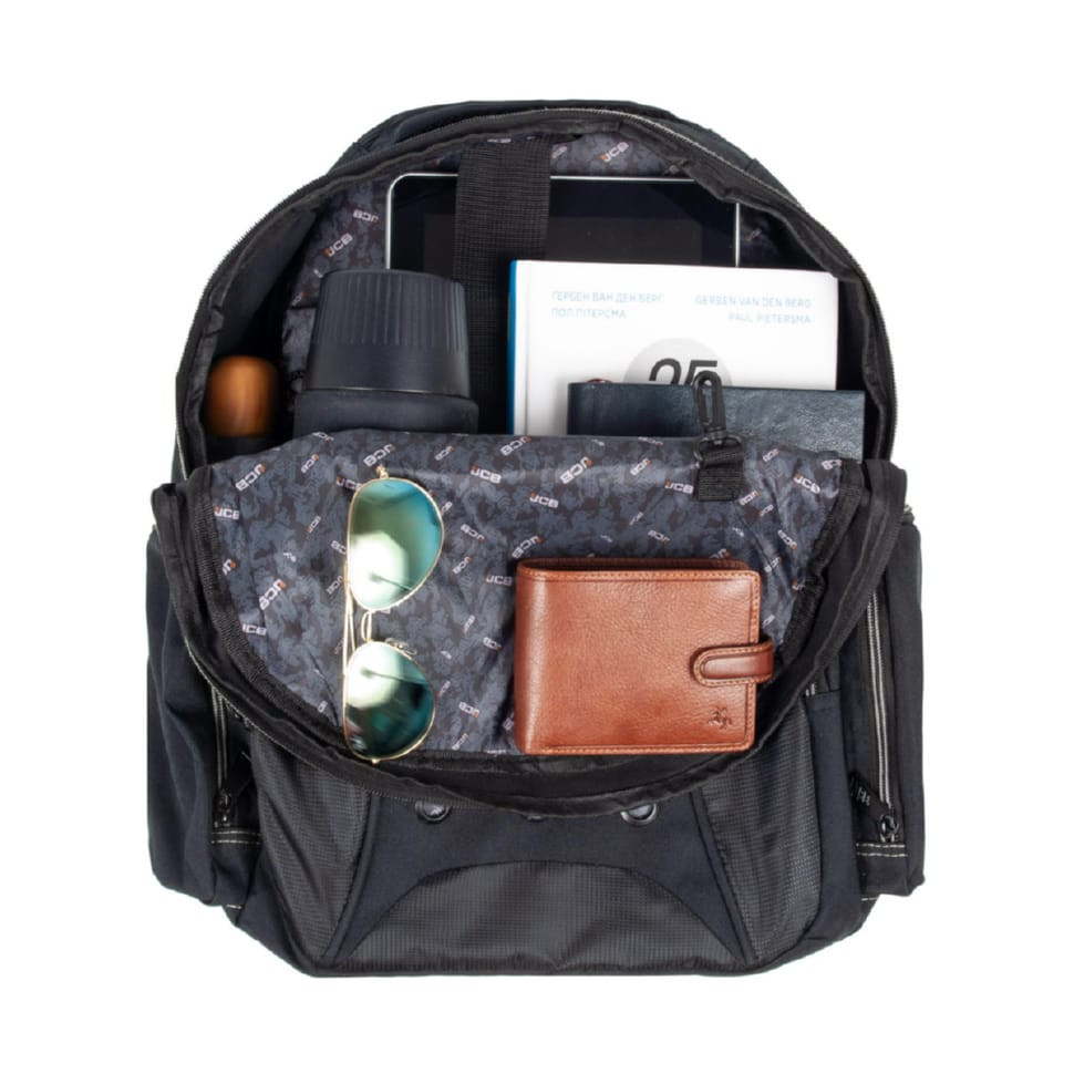 Рюкзак текстильний JCB BP17 (Black/Grey)