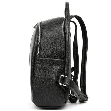 Кожаный женский рюкзак Virginia Conti Italy - VC3964fblack