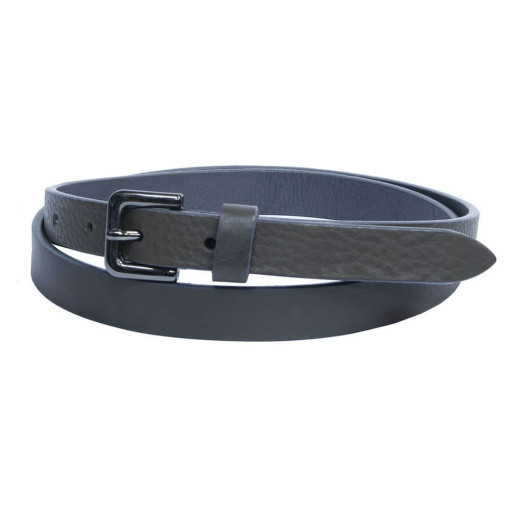Ремінь шкіряний 02/20 grigio сірий TONY PEROTTI