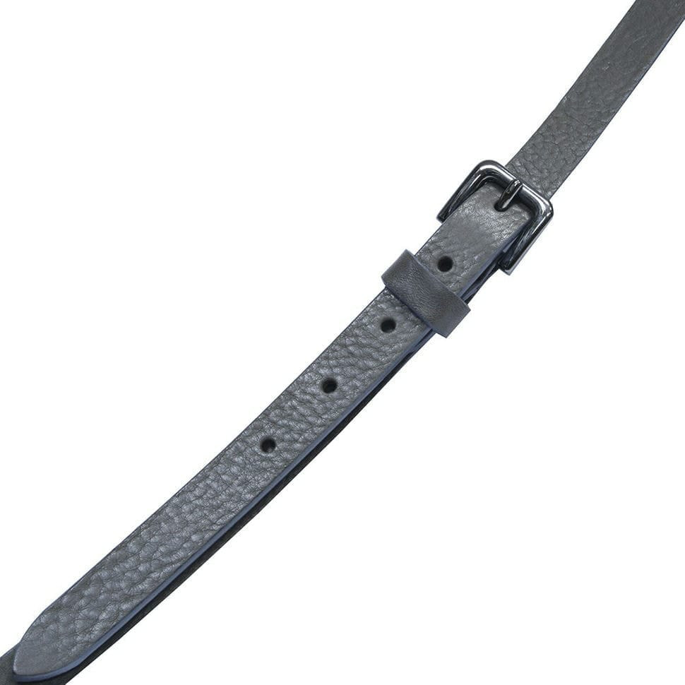 Ремінь шкіряний 02/20 grigio сірий TONY PEROTTI